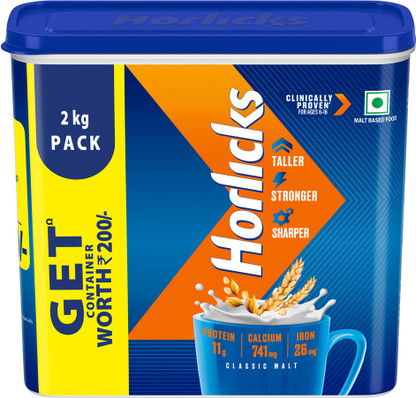 HORLICKS Nutrition Drink Plastic Container