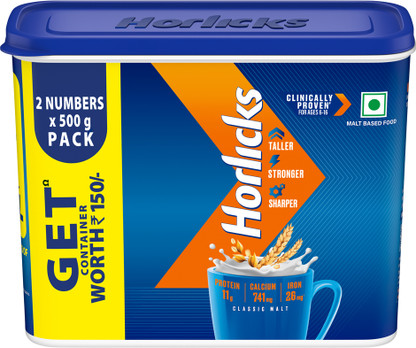 HORLICKS Nutrition Drink Plastic Container