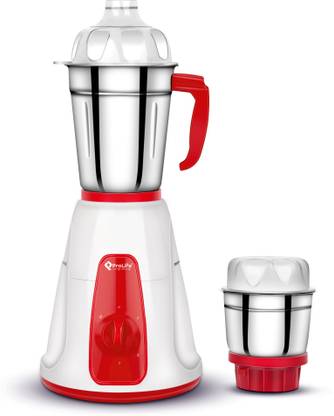 Prolife Jazz Pro Premium 500 W Mixer Grinder (2 Jars, White & Cherry)