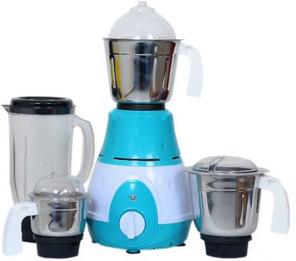 Asus SS smart 750W 4 JAR SET JUICER JAR 750 Juicer Mixer Grinder (4 Jars, White, Blue)