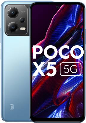 [For Card] POCO X5 5G (Wildcat Blue, 128 GB)  (6 GB RAM)