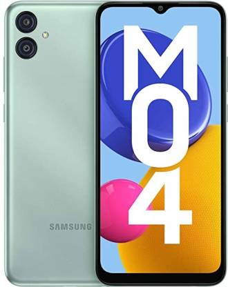 [For PNB Credit Card] SAMSUNG Galaxy M04 (Light Green, 64 GB)  (4 GB RAM)