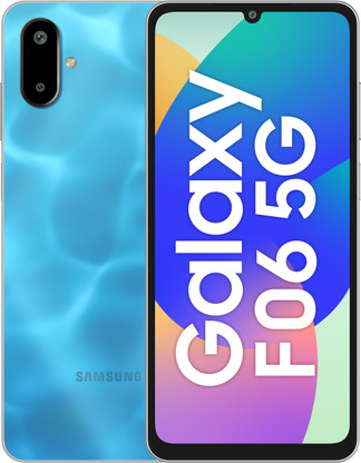 SAMSUNG Galaxy F06 5G (Bahama Blue, 128 GB)