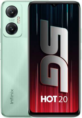 Infinix HOT 20 5G (Blaster Green, 64 GB)  (4 GB RAM)
