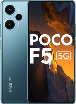 [For SBI, HDFC, ICICI & Axis Bank Card] POCO F5 5G (Electric Blue, 256 GB)  (8 GB RAM)