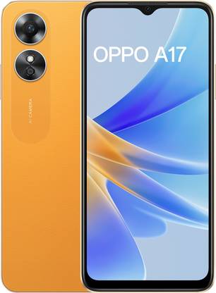 [For SBI,HDFC,ICICI Card] OPPO A17 (Sunlight Orange, 64 GB)  (4 GB RAM)