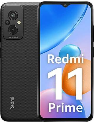 REDMI 11 Prime (Flashy Black, 64 GB)  (4 GB RAM)