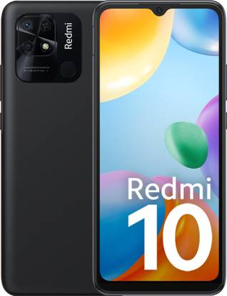 [For  ICICI Bank Credit Card] REDMI 10 (Shadow Black, 64 GB)  (4 GB RAM)