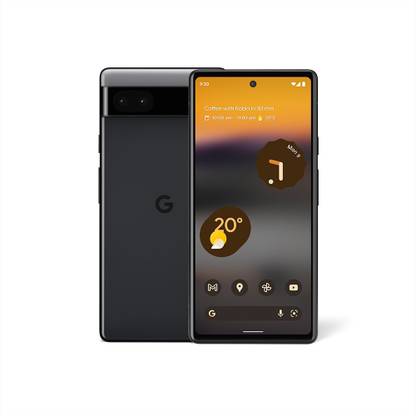 [For HDFC Card. KOtak Debit Card] Google Pixel 6a (Charcoal, 128 GB)  (6 GB RAM)