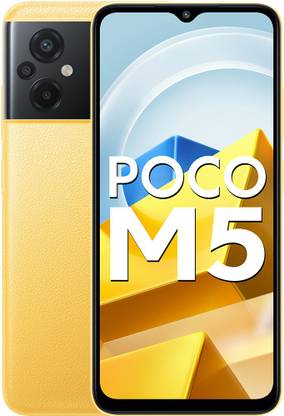 [For ICICI Card EMI] POCO M5 (Yellow, 128 GB)  (6 GB RAM)