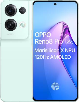OPPO Reno8 Pro 5G (Glazed Green, 256 GB)