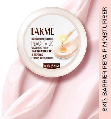 LakmÃ© Peach Pro Ceramide Moisturizer, For Dry Skin, Normal Skin & Sensitive Skin