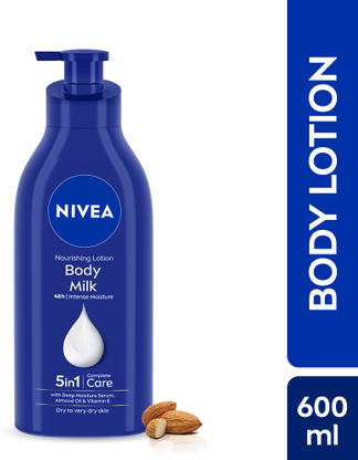 NIVEA Body Milk with Almond Oil for Very Dry Skin