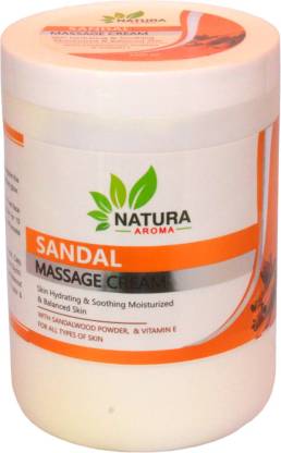 Npa Natura Professional Aroma Sandal Massage Cream 1Kg Mega pack with  Chandan and Vitamin-E - Price in India, Buy Npa Natura Professional Aroma  Sandal Massage Cream 1Kg Mega pack with Chandan and