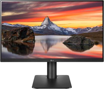 [For SBI Credit Card] LG IPS Monitor 24 inch Full HD LED Backlit Monitor (24MP450-B.ATR)  (Response Time: 5 ms, 75 Hz Refresh Rate)
