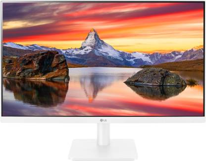 LG 24 inch Full HD LED Backlit IPS Panel Monitor (24MP400-W.BTR)  (Response Time: 5 ms)