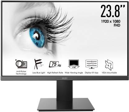 MSI PRO MP241X - Professional Computer LED Monitor 24 inches Full HD (1920 x 1080) Pixels