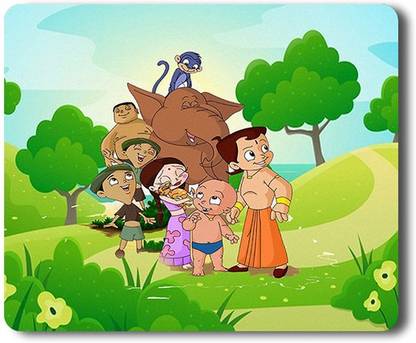 Go Green Tale Chhota Bheem Mouse Pad |Cartoon Mouse Pad |Mouse Pad for Desktop/Laptop |Rubber Base Matte Finish |Friendly for all type Mouse |Anti -Slippery Rectangular Mouse Pad Mousepad - Go Green Go Green Tale Chhota Bheem Mouse Pad |Cartoon Mouse Pad |Mouse Pad for Desktop/Laptop |Rubber Base Matte Finish |Friendly for all type Mouse |Anti -Slippery Rectangular Mouse Pad Mousepad - Go Green