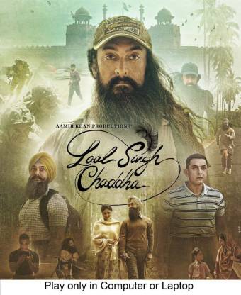 Laal Singh Chaddha (2022) Play only in Computer or Laptop it's not original  without poster But HD print quality Price in India - Buy Laal Singh Chaddha  (2022) Play only in Computer