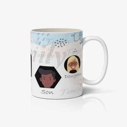 Larkya Cartoon White Ceramic Collection- Happy Nuclear Family Ceramic Coffee Mug Price in India - Buy Larkya Cartoon White Ceramic Collection- Happy Nuclear Family Ceramic Coffee Mug online at Larkya Cartoon White Ceramic Collection- Happy Nuclear Family Ceramic Coffee Mug Price in India - Buy Larkya Cartoon White Ceramic Collection- Happy Nuclear Family Ceramic Coffee Mug online at