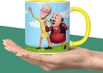 NH10 DESIGNS Motu Patlu Cartoon Printed Coffee Cup For Kids Boys Girls Gift- MPCWO3TM 55 Ceramic Coffee Mug Price in India - Buy NH10 DESIGNS Motu Patlu Cartoon Printed Coffee Cup For NH10 DESIGNS Motu Patlu Cartoon Printed Coffee Cup For Kids Boys Girls Gift- MPCWO3TM 55 Ceramic Coffee Mug Price in India - Buy NH10 DESIGNS Motu Patlu Cartoon Printed Coffee Cup For