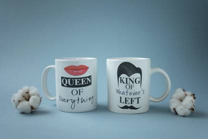 SHYAM King queen funny quotes coffee mug 325 ml(2 mug) Ceramic Coffee Mug Price in India - Buy SHYAM King queen funny quotes coffee mug 325 ml(2 mug) Ceramic Coffee Mug online SHYAM King queen funny quotes coffee mug 325 ml(2 mug) Ceramic Coffee Mug Price in India - Buy SHYAM King queen funny quotes coffee mug 325 ml(2 mug) Ceramic Coffee Mug online