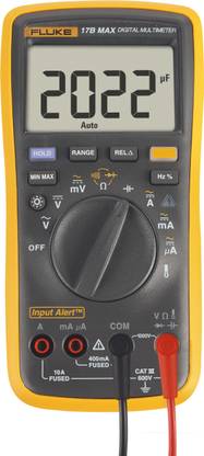 Multimètre Numérique Fluke 17B+ - Mesure Tension AC/DC, Courant, Résistance, Température
