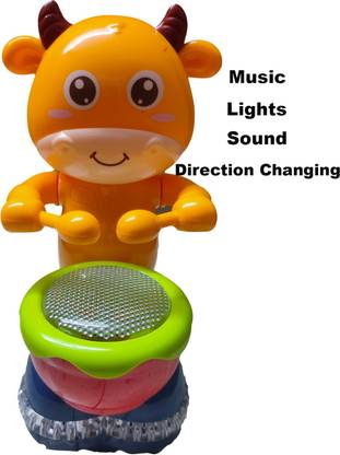 ATRI Musical Sound Light Direction Changing Plastic Cow Animal Toy Pack of 1 - Musical Sound Light Direction Changing Plastic Cow Animal Toy Pack of 1 . Buy musical toy toys in ATRI Musical Sound Light Direction Changing Plastic Cow Animal Toy Pack of 1 - Musical Sound Light Direction Changing Plastic Cow Animal Toy Pack of 1 . Buy musical toy toys in