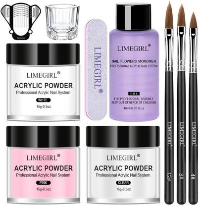 limegirl Monomer And Acrylic Powder Kit Liquid Monomer For Nail ...