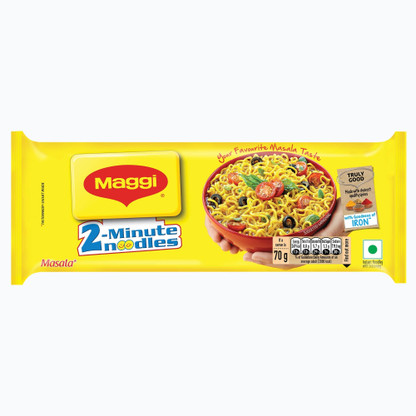 Maggi 2-Minute Masala Noodles, Easy to Make Instant Noodles Vegetarian