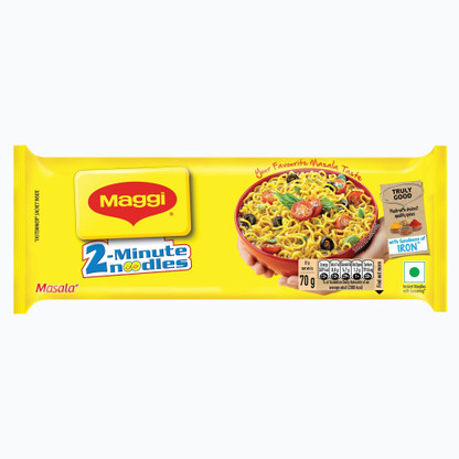 Maggi 2-Minute Masala Noodles, Easy to Make Instant Noodles Vegetarian