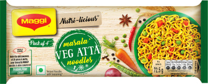 Maggi Nutri licious Veg Atta Masala Instant Noodles Vegetarian