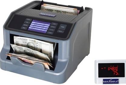 maxsell Max50 Value tek mixed value counter cum fake detector Note ...