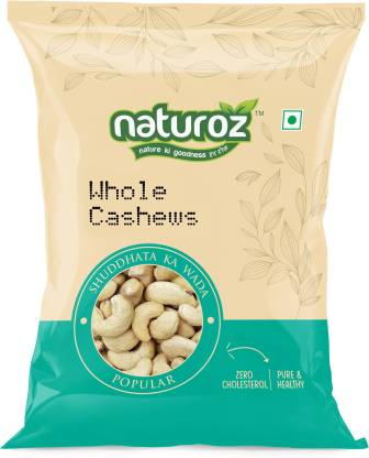 Naturoz Popular Whole Cashews  (1 kg)