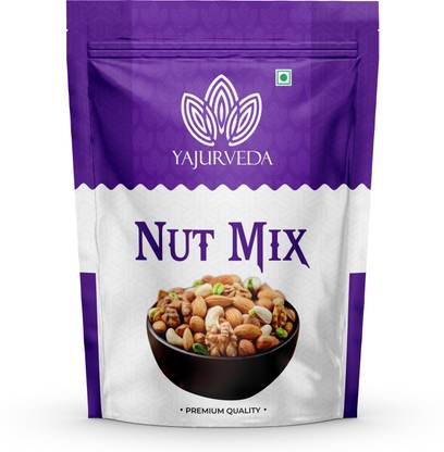Yajurveda Healthy Nutmix|Premium Super Fitness Trail Mix of 7+ Varieties Dry Fruits(1kg) Assorted Seeds & Nuts  (1 kg)