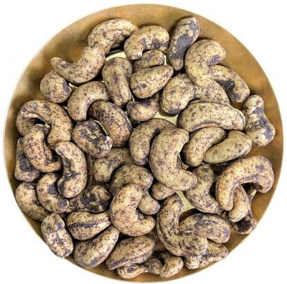 Afgani Farm Pepper Cashews | Spicy Cashewnut dryfruit Snack | Whole Kaju Tossed Cashews  (1000 g)