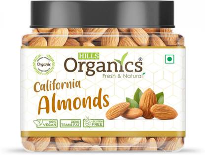 Hills Organics Almond (Badam) - 100G |100% Fresh & Natural Organic ...
