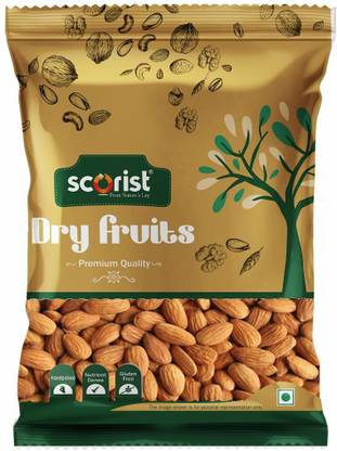 Scorist Popular California Almonds  (1 kg)