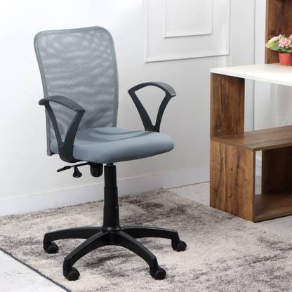 Flipkart perfect homes fabric office arm chair Clearance