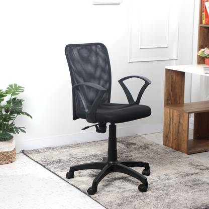 Flipkart perfect homes fabric office arm chair Clearance