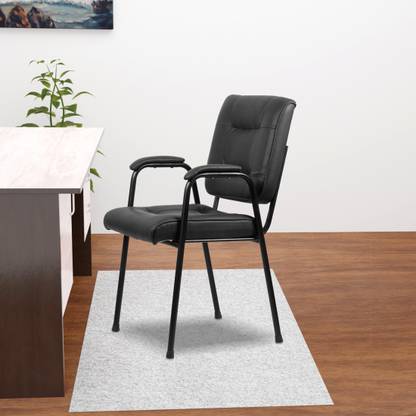 Flipkart Perfect Homes Basics Metal Leatherette Office Arm Chair Price in India - Buy Flipkart 