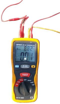 Metravi DIGITAL EARTH TESTER ERT1502 Series Ohmmeter Price in India
