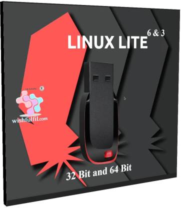 wishfulfil Linux 6 and Linux Lite 3 USB 6.2 Xfce and 3.8 Xfce Live Installation 16GB Bit and 64 Bit - wishfulfil : Flipkart.com