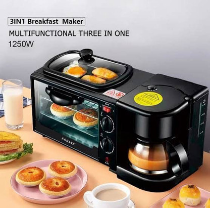 mini oven 3 in 1