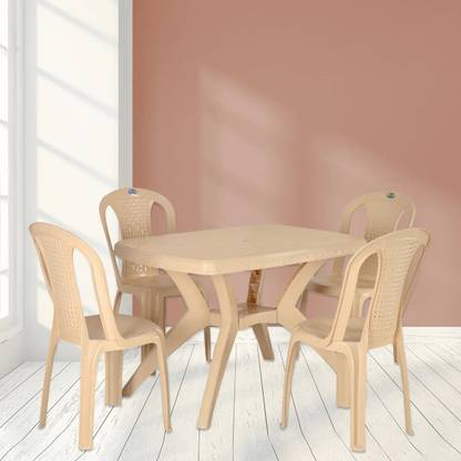 Nilkamal Plastic Table & Chair Set Price in India - Buy Nilkamal ...