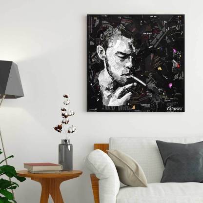 Painting Mantra Anime Cigarette Figure Dimensional Collage Art Canvas  Painting for Wall Décor Canvas 31 inch x 31 inch Painting Price in India -  Buy Painting Mantra Anime Cigarette Figure Dimensional Collage