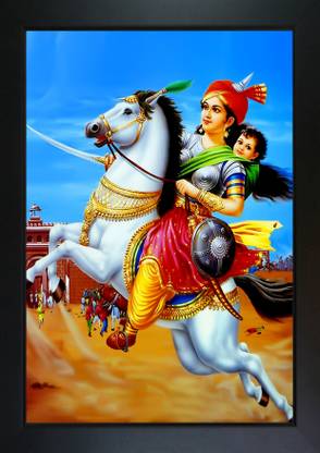 RV SALES Jhansi Ki Rani Photo Frame | Rani Laxmi Bai Photo Frame Digital Reprint inch x 10 inch Painting Price in India - Buy RV SALES Jhansi Ki Rani Photo RV SALES Jhansi Ki Rani Photo Frame | Rani Laxmi Bai Photo Frame Digital Reprint inch x 10 inch Painting Price in India - Buy RV SALES Jhansi Ki Rani Photo