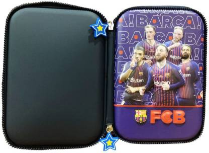  | cheyenne FCB club Messi, FCB, Football Art EVA Pencil Box -  Pouch