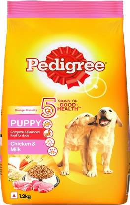 Pedigree Puppy Dry Dog Food- Chicken & Milk Flavour