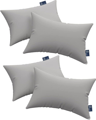 white and silver pillows
